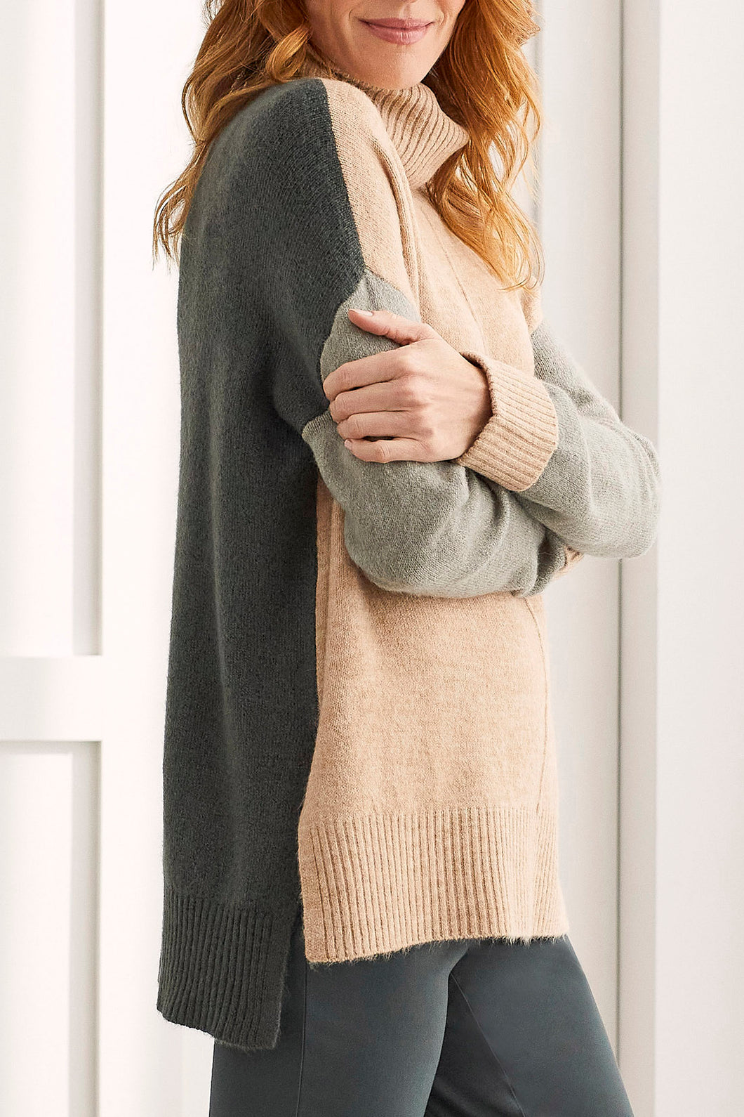 Tribal Soft cashmere textured sweater