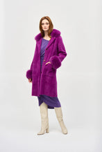 Load image into Gallery viewer, Joseph Ribkoff Fun Fur Jacket
