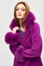 Load image into Gallery viewer, Joseph Ribkoff Fun Fur Jacket
