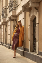 Load image into Gallery viewer, JOSEPH RIBKOFF FAUX COAT
